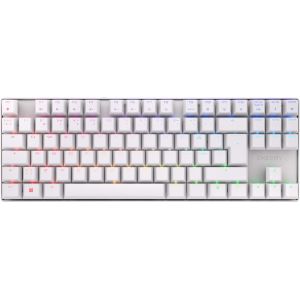 Mx 8.2 Tkl Wireless, Clavier De Jeu Sans Fil Sans Pavé Numérique, Disposition Pan-Nordique (Qwerty), Bluetooth, 2,4 Ghz & Câble, Mx2A Red Switches, Blanc - Neuf