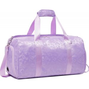 Acdsgd-Sac De Sport Pour Fille Sac De Voyage Enfant Pour Gym Piscine Danse Avec Compartiment &Agrave; Chaussures Et Poche Humide - Neuf