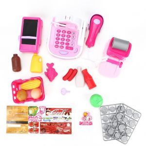 Caisse enregistreuse electrique, modele de cuisine, jouet de cuisine, jeu de simulation pour enfants, jouets educatifs (sans echelle) - Neuf