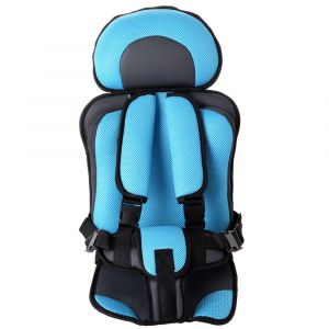 Si&egrave;ge Auto Portable Pour B&eacute;b&eacute;, Housse De Si&egrave;ge Auto Pour Enfants, Harnais (Bleu Clair) - Neuf