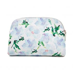 Trousse de toilette - Cuir PVC fleuri,organisateur de voyage imperm&eacute;able,26.5x5.5x16.5cm 02,26.5*5.5*16.5cm - Neuf