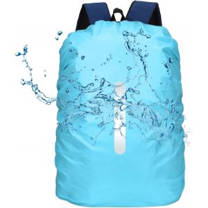 ERYI-Protege Sac A Dos Pluie Avec Bandes Réfléchissantes,40L-50L Protection Sac À Dos Pluie,Housse Sac A Dos Impermeable, Protection Pluie Sac À Dos Pour La Randonnée, Le Camping, Les Voyages, Le Vél - Neuf