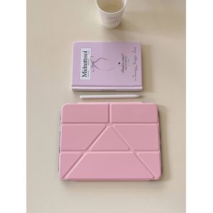 Étui Intelligent Pliable 3+Y Avec Fermoir,Pour Ipad A16 11e Pro 11 12.9 13 10e 10.9 Air 11 4 5 10.5 10.2 9e 8e 7e 6e 5e 9.7 Mini 7 6.Pink.Ipad 10th 10.9 - Neuf