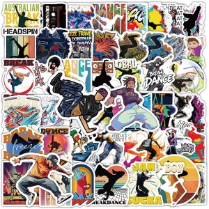 Kalanka-Lot De 50 Autocollants Breakdance - Imperméables - Funny - Rétro - Dance - Pour Ordinateur Portable, Skateboard, Scrapbooking, Téléphone, Moto, Ordinateur, Bagages, En Vinyle - Pour Enfants E - Neuf