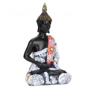 Artisanat en résine de statue de Bouddha zen pour la décoration de la maison et la célébration du festival - Neuf