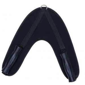 Barre De Traction Arriere, Ceinture De Gymnastique, Sangle De Fitness Abdominale, Pvc Noir - Neuf