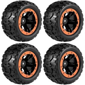 4pcs grande roue de pneu d'élargissement de pneu pour WLtoys 144001 pièces de voiture RC,1 - Neuf