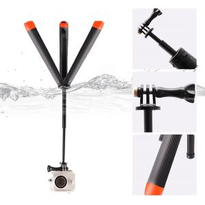 meimie-Perche À Selfie Flottante,Poignée Sous-Marine,Mini Trépied Pour Caméra Gopro,Monopode Extensible Pour Caméra D'Action - Neuf