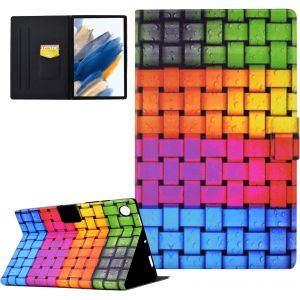 Coque Pour Samsung Galaxy Tab A8 10.5 2022/2021, Housse De Protection En Cuir Pu Tablette &Eacute;tui Smart Cover Avec R&eacute;veil/Veille Auto Pour Samsung Tab A8 (Sm-X200/Sm-X205/Sm-X207), Ce[Coq9123942] - Neuf