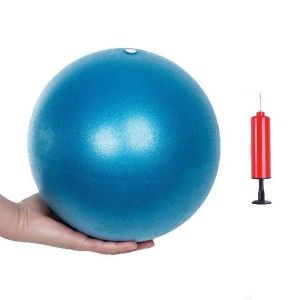 Mini Ballon D'exercice Pilates De 23 Cm Pour Renforcer Et Équilibrer Le Tronc - Pompe Incluse Pour Les Entraînements À Domicile Et En Salle De Sport - Neuf