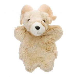 Bambin Marionnettes pour les Enfants, Peluche Ch&egrave;vre &agrave; la Main de la Marionnette, Jouet &Eacute;ducatif pour les cr&eacute;ations de Contes et Activit&eacute;s Pr&eacute;scolaires - Neuf