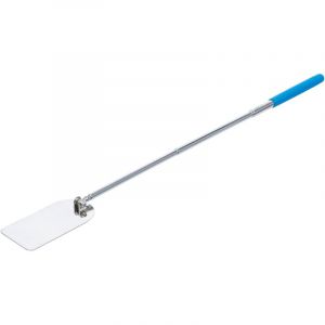 Bgs Technic - 8966 Acier Inoxydable Miroir Miroir D'Inspection Voiture 63 X 45 Mm - Neuf