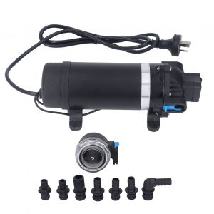XYONG Pompe a membrane haute pression, micro-pompe auto-amorcante a haute levee, 1,4 GPM, 110 W, prise AU, AC 230 V - Neuf