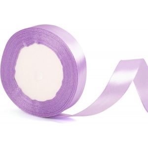 Kal-Ruban De Satin Violet Layette De 20 Mm De Large Pour Emballage Cadeau, Mariage Et Travaux Manuels - Neuf