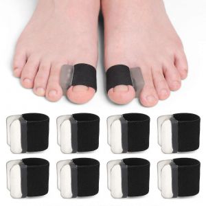 Les S&eacute;parateurs D'orteil 8-Pack Pour Gros Orteil Oignon Correcteur Pour Les Femmes Et Les Hommes Orteil S&eacute;parateurs Pour Le Chevauchement Des Orteils Soulagement De La Douleur - Neuf