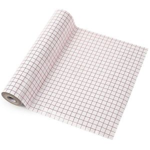 Vinyle Transparent Fer Ruban De Papier Roll-Red Alignment Grid Transparent,Fer Papier Pour Silhouette Cameo - Neuf
