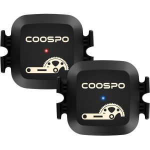 Subzonal-Coospo Capteur De Cadence Ou Capteur De Vitesse V&eacute;lo Sans Fil Avec Connectivit&eacute; Ant+ Et Bluetooth &Eacute;tanche Ip67 Compatible Avec Compteur Velo Gps Strava/Coosporide/Adidas/Rouvy/Openrider - Neuf
