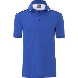 Polo De Travail - Homme - Jn858 - Bleu Roi - Neuf