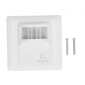HJLIAN Interrupteur inductif infrarouge, interrupteur de mouvement corporel intelligent, interrupteur d'eclairage inductif pour couloir interieur 220 V - Neuf
