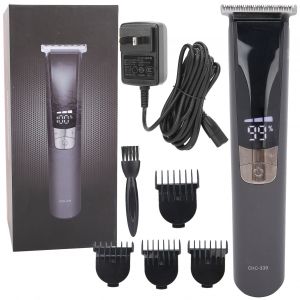 Tondeuse A Cheveux Electrique Pour Homme Avec 4 Peignes De Guidage, Prise Americaine 100-240 V - Neuf