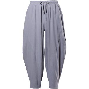 Sarouel Baggy Pour Homme Avec Cordon De Serrage En Coton Et Lin - Neuf