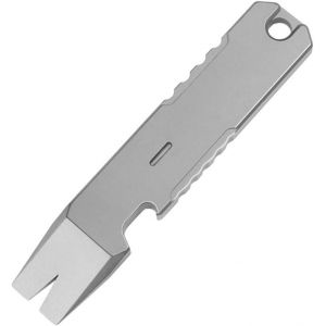 Eryi-Pry Bar Edc, Porte-Clés Barre Levier En Titane Cnc Avec Ouvre-Bouteille/Fonction De Coupe Rapide Pour Le Camping En Plein Air Jungle Aventure Chasse - Neuf