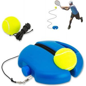Solo Tennis Rebound Trainer - &Eacute;quipement D'auto-Entra&icirc;nement Portable Pour L'am&eacute;lioration Des Comp&eacute;tences Et La Coordination - Neuf