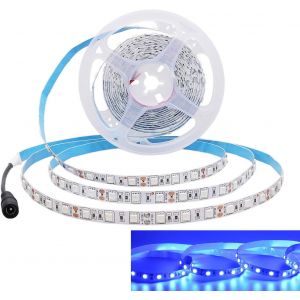 6m Cob Ruban Led 12v Blanc Froid 6000k Int&eacute;rieur, 320led/M Lumineuse Uniforme Dimmable 8w/M Bande Led, Autocollante Ip20 R&eacute;glette Led Pour Cuisine Meuble (Alimentation 12v 3a Est N&eacute;cessaire) - Neuf