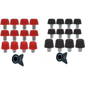 Lot De 24 Pointes De Chaussures De Football Portables À Visser Avec Clé Pour Baskets De Sport - Neuf