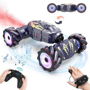Voiture Télécommandée Tout Terrain 2.4 Ghz,4X4 Rc Drift 360° Rotation,Jouet Cadeau Pour Enfants 6-12 Ans - Neuf