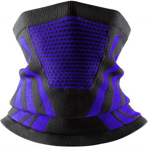 Cache Cou Homme,Cagoule Moto Respirant Coupe-Vent Foulard Multifonctionnel Hiver Boucle Echarpe Neckwarmer Cagoules Moto Pour Ski Cyclisme V&eacute;lo Moto Course &Agrave; Pied.[O392] - Neuf