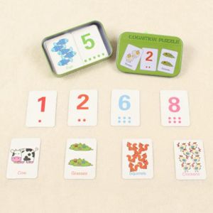 B&eacute;b&eacute; En Bois Enfants V&eacute;hicule Fruit Animal Vie Paire Entra&icirc;nement Puzzles Cognitif Cards_6 - Neuf