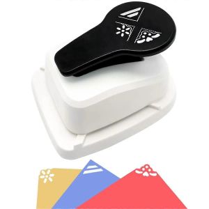 Perforatrice D'angle D&eacute;corative En Dentelle, Coupe-Papier 3 En 1, Coupe-Papier Pour &Eacute;tiquettes, Scrapbooking, Cardmaki - Neuf