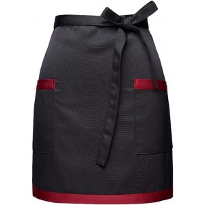 Loranka-Tablier Taille Avec 2 Poches Pour Hommes Femmes, Ajustable Court Demi Tablier, Chef Tablier De Cuisine, Tablier De Serveur Serveuse Pour Maison Cuisiner Restaurant Caf&eacute; Bistro Bar - Neuf