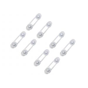 Lot de 8 verrous de s&eacute;curit&eacute; autocollants pour armoires et tiroirs - Neuf