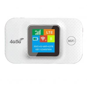 Routeur Wi-Fi mobile 4G/5G, repeteur 4G LTE, modem de poche avec emplacement pour carte SIM, couverture etendue, version asiatique - Neuf