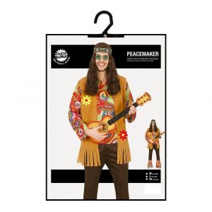 D&eacute;guisement Pacificateur Hippie Homme - Neuf