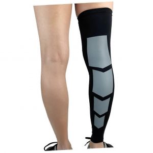 Veau Jambe De Compression &Agrave; Manches Shin Guard Unisexe Ski De Randonn&eacute;e &Agrave; V&eacute;lo En Plein Air De Voyage - Neuf