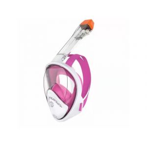 Masque Int&eacute;gral De Plong&eacute;e Avec Tuba, Technologie Anti-Bu&eacute;e Et Anti-Fuite, Rose, Taille S - Neuf