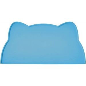 Tapis Pour Gamelle Blue Lake Pour Chats Et Chiens, Tapis De Gamelle Antid&eacute;rapant En Silicone Imperm&eacute;able - Neuf