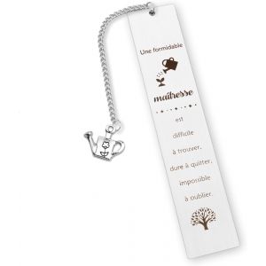 KALANKA-Marque-Page Cadeau Maitresse D'école,Cadeau Nounou Original,Cadeau Maitresse D'école Fin D'année,Cadeau Atsem Aesh Institutrice,Cadeau Pour Nounou Noel,Cadeau Nounou Noel,Cadeau Noel Maitress - Neuf