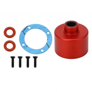BoîTier DifféRentiel Rc En Alliage D'aluminium Anodisé Pour Losi Baja Rey Lock Rey Hammer Rey 1/10 Rc Voiture Rouge - Neuf