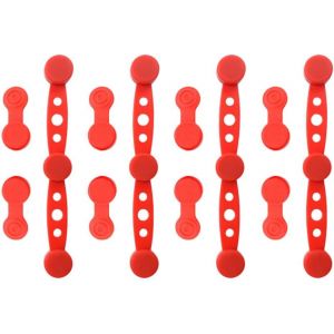 Lot de 12 Boucles Magn&eacute;tiques en Silicone,Clips Magn&eacute;tique pour Friteuse &agrave; Air,Aimants d'air Fryer,Accessoires pour Friteuse &agrave; Air pour Doublures en Papier Sulfuris&eacute;,R&eacute;sistante &agrave; la Chaleur - Neuf