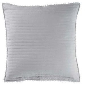 Housse De Coussin Dorin 60 X 60 Cm Gris Et Blanc - Neuf