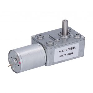 XYONG Moteur a engrenages a vis sans fin turbo autobloquant en metal DC 12 V 10 tr/min, accessoire pour bricolage 4632-370 - Neuf