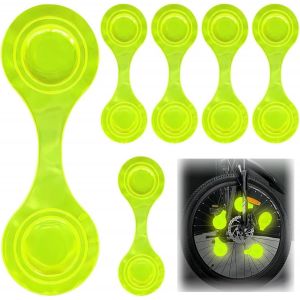 Acdsgd-6 Pi&egrave;ces R&eacute;flecteurs Magn&eacute;tiques, Clips R&eacute;flecteurs Pendentifs, Clip Aimants R&eacute;fl&eacute;chissant, Clips R&eacute;fl&eacute;chissants Pour V&ecirc;tements, Enfants, Remorque Lumineuse, Chien, Sac &Agrave; Dos, Veste, Poussette - Neuf