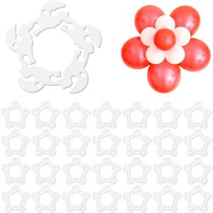 Ayuhr-Lot De 50 Ballons Rouges De 30,5 Cm Avec Ruban Rouge De 20 M Pour Guirlande De Ballons De Noël, Décorations De Fête, Demande En Mariage, Anniversaire De Mariage - Neuf