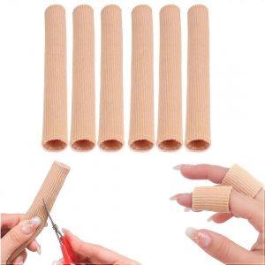 Des Orteils Protecteurs En Silicone - 6 Pièces En 3 Tailles, Les Couper À La Taille De Gel De L'orteil Coussinets Pour Cors, Ampoules, Callosités, Tube De Bandage De Protection - Neuf