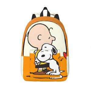 Sac à dos Kdlloo Snoopy Peanuts Snoopy pour etudiants, super qualité, ideal pour le travail, l'ecole, un anniversaire, un sac à bandoulière robuste pour enfants - Neuf