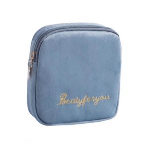 Sac &Agrave; Langer Changer De Sac Imperm&eacute;able &Agrave; L'eau Sac De Pi&egrave;ce De Monnaie De Petites Organisateur Pour Les Femmes Serviettes Hygi&eacute;niques De Stockage Bleu Une Utilisation En Ext&eacute;rieur - Neuf